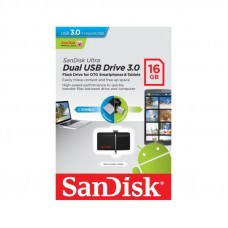 USB Flash Drive Sandisk Ultra Dual M3.0 16GB USB 3.0/Micro-USB 130MB/s